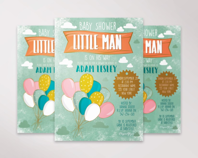 Little Man Baby Shower Theme Little Man Baby Shower Theme
