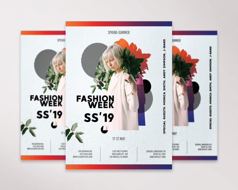 Fashion Week Premium Flyer PSD Template 13 Fashion Week Premium Flyer PSD Template 13