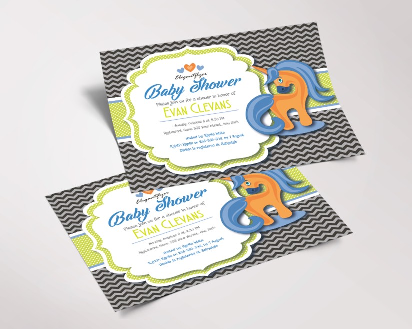 Unicorn Baby Shower Design Unicorn Baby Shower Design