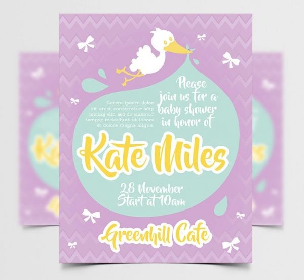20+ Free Baby Shower Invitation Templates in PSD for Girls and Boys