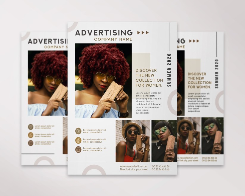 Advertising Free Flyer PSD Template Advertising Free Flyer PSD Template