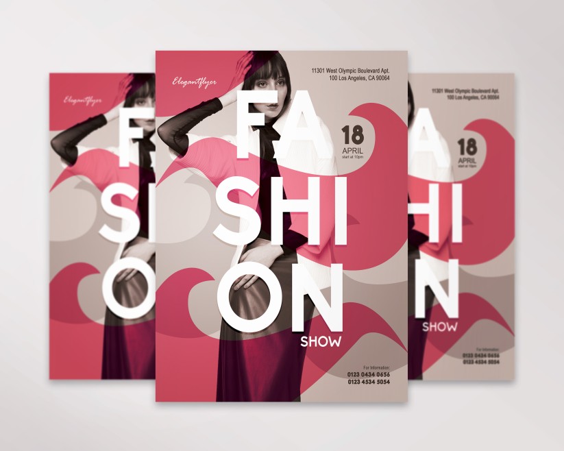 Fashion Show Premium Flyer PSD Template 15 Fashion Show Premium Flyer PSD Template 15