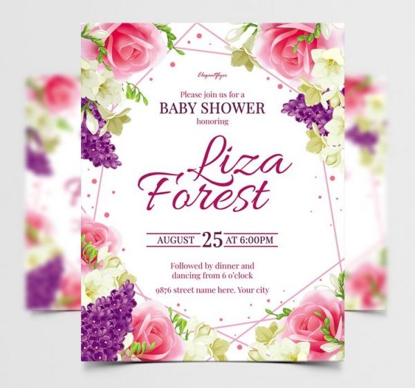 20+ Free Baby Shower Invitation Templates in PSD for Girls and Boys