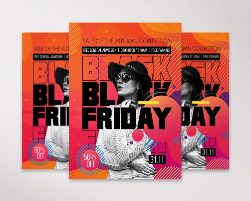 Black Friday Free Flyer PSD Template Black Friday Free Flyer PSD Template